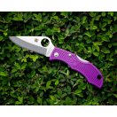 SPYDERCO Ladybug 3 Lightweight Purple zsebkés - LPRP3