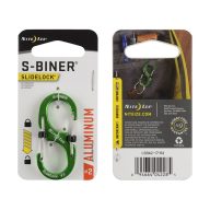 NITE IZE #2 SlideLock alumínium S-biner - LSBA2-17-R6