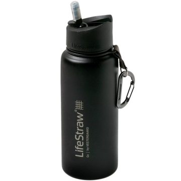 LIFESTRAW Go Stainless Steel Blue 0.7 liter - vízszűrő kulacs