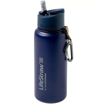   LIFESTRAW Go Stainless Steel Blue 0.7 liter - vízszűrő kulacs