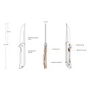 RUIKE Titanium Hussar M121-TZ zsebkés - M121-TZ