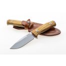 LIONSTEEL M5 Olive Wood túlélőkés