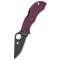SPYDERCO Manbug Burgundy  zsebkés - MBBGBKP