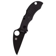 SPYDERCO Manbug Wharncliffe AllBlack zsebkés - MBKWBK