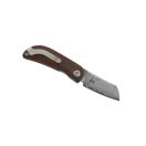 MCUSTA Petit Ironwood Damascus LIMITED zsebkés - MC-214D