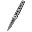 MCUSTA Shinra Katana Damascus zsebkés - MC-37D