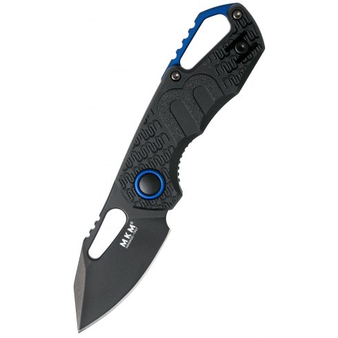 MKM KNIVES Isonzo clip point black zsebkés