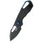 MKM KNIVES Isonzo clip point black zsebkés - MK-FX03-3PBK