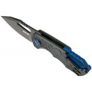 MKM KNIVES Isonzo clip point black zsebkés - MK-FX03-3PBK