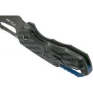 MKM KNIVES Isonzo clip point black zsebkés - MK-FX03-3PBK