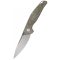 MKM KNIVES Goccia green canvas zsebkés - MK-GC-GC