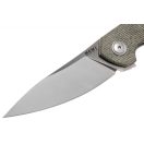 MKM KNIVES Goccia green canvas zsebkés - MK-GC-GC