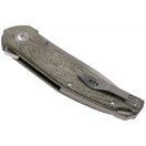 MKM KNIVES Goccia green canvas zsebkés - MK-GC-GC