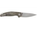 MKM KNIVES Goccia green canvas zsebkés - MK-GC-GC