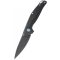 MKM KNIVES Goccia Stonewashed Titanium black zsebkés - MK-GC-TDSW