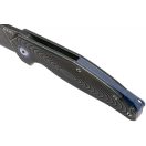 MKM KNIVES Goccia Stonewashed Titanium black zsebkés - MK-GC-TDSW