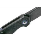 MKM KNIVES Goccia Stonewashed Titanium black zsebkés - MK-GC-TDSW