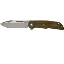 MKM KNIVES Clap Micarta Green zsebkés - MK-LS01-NC