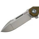MKM KNIVES Clap Micarta Green zsebkés - MK-LS01-NC