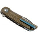 MKM KNIVES Clap Micarta Green zsebkés - MK-LS01-NC