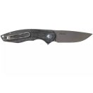 MKM KNIVES Timavo Black Micarta zsebkés - MK-VP02-BC