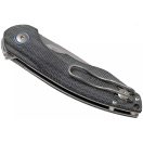 MKM KNIVES Timavo Black Micarta zsebkés - MK-VP02-BC