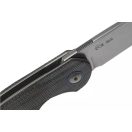 MKM KNIVES Timavo Black Micarta zsebkés - MK-VP02-BC