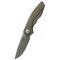 MKM KNIVES Timavo Green Micarta zsebkés