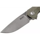 MKM KNIVES Timavo Green Micarta zsebkés