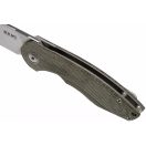MKM KNIVES Timavo Green Micarta zsebkés