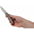 MKM KNIVES Timavo Green Micarta zsebkés