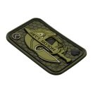 M-TAC Molon Labe Olive PVC Patch felvarró