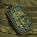 M-TAC Molon Labe Olive PVC Patch felvarró - ML