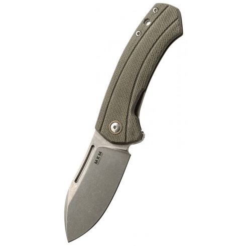 MKM KNIVES Colvera Green Canvas Micarta bicska