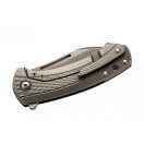 MKM KNIVES Colvera Green Canvas Micarta bicska - MMK-LS02-GCT