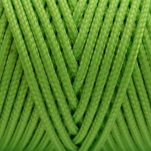 Microcord tipusú zsinór - Neon zöld 1.8 mm