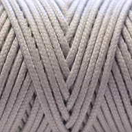 Microcord tipusú zsinór - Világos szürke 1.4 mm