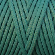 Microcord tipusú zsinór - Türkiz zöld 1.8 mm