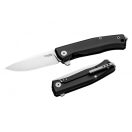LIONSTEEL Myto Aluminium Black zsebkés