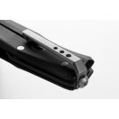 LIONSTEEL Myto Aluminium Black zsebkés