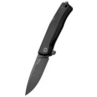 LIONSTEEL Myto Aluminium Old Black zsebkés