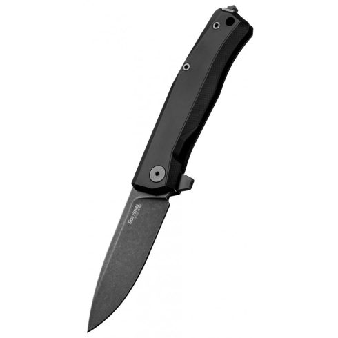 LIONSTEEL Myto Aluminium Old Black zsebkés - MT01A-BW