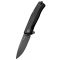 LIONSTEEL Myto Aluminium Old Black zsebkés
