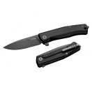 LIONSTEEL Myto Aluminium Old Black zsebkés