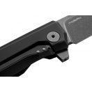 LIONSTEEL Myto Aluminium Old Black zsebkés