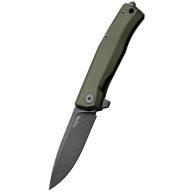 LIONSTEEL Myto Aluminium Old Black Green zsebkés
