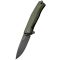 LIONSTEEL Myto Aluminium Old Black Green zsebkés
