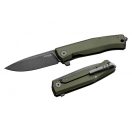 LIONSTEEL Myto Aluminium Old Black Green zsebkés