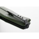 LIONSTEEL Myto Aluminium Old Black Green zsebkés
