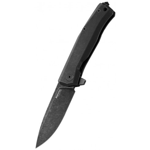 LIONSTEEL Myto Titanium Old Black zsebkés - MT01B-BW